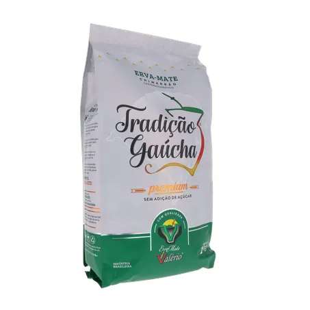 ERVA-MATE TRADIÇÃO GAÚCHA VALÉRIO PREMIUM PACOTE 1KG  360-33