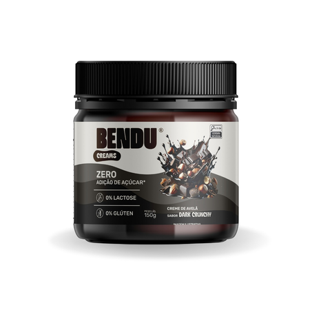 Creme de Avelã Bendu 150g Dark Crunhy