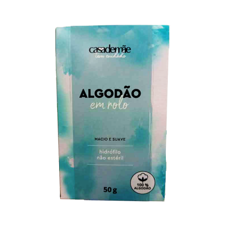 Algodão em rolo casa de mãe 50g