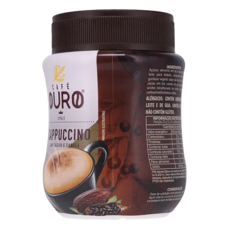 Café ouro cappuccino 200g 360-5