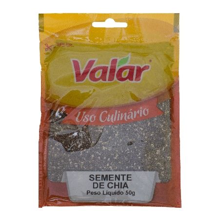 SEMENTE DE CHIA VALAR 50G