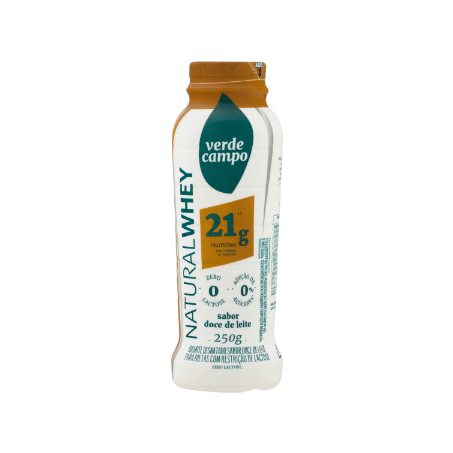 IOGURTE DESNATADO DOCE DE LEITE ZERO LACTOSE VERDE CAMPO NATURAL WHEY