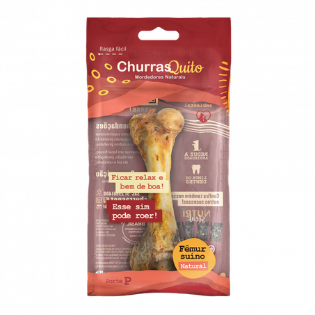 Mini Fêmur Suíno Natural Churrasquito