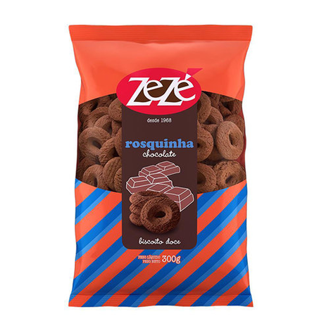 ROSQUINHA ZEZÉ CHOCOLATE 300G