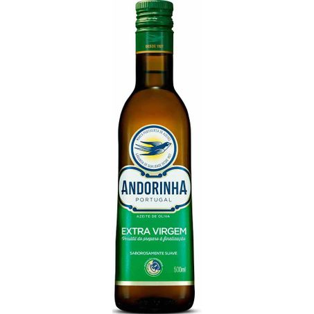 Azeite andorinha extra virgem vidro 500ml