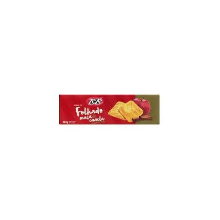BISCOITO DOCE FOLHADO ZEZE 200 G MACA E CANELA    