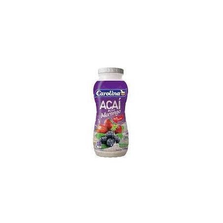 BEBIDA LACTEA CAROLINA ACAI C/MORANGO 150G