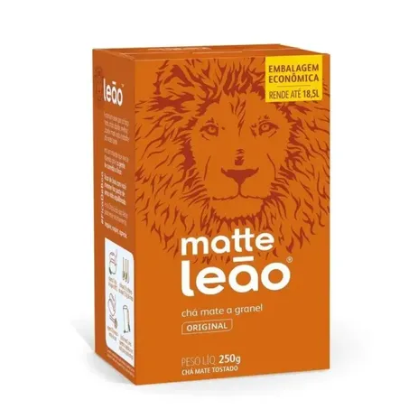 Cha matte leao a granel original 250g