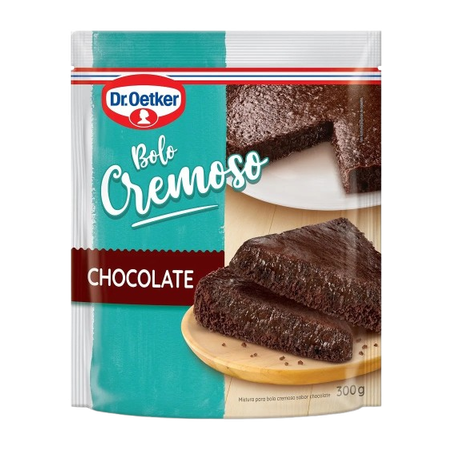 Bolo dr oetker cremoso chocolate 300g