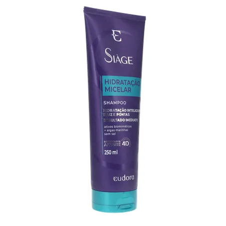 Shampoo Eudora Siàge Hidratação Micelar Squeeze 250ml 360-33