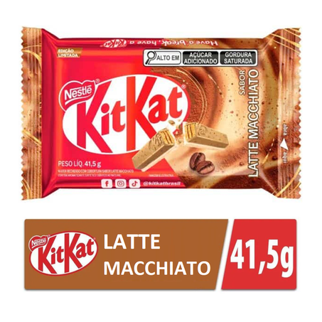 CHOCOLATE KITKAT NESTLÉ LATTE MACHIATO 41,5G