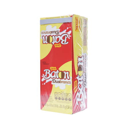 Choc baton garoto 2em1 pret/bra 30un 360-6