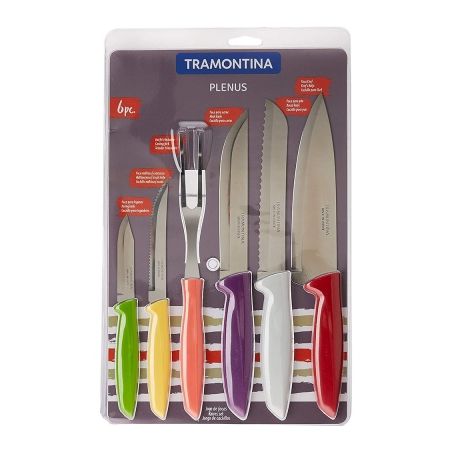 JG DE FACAS TRAMONT 6PCS PLE COLO