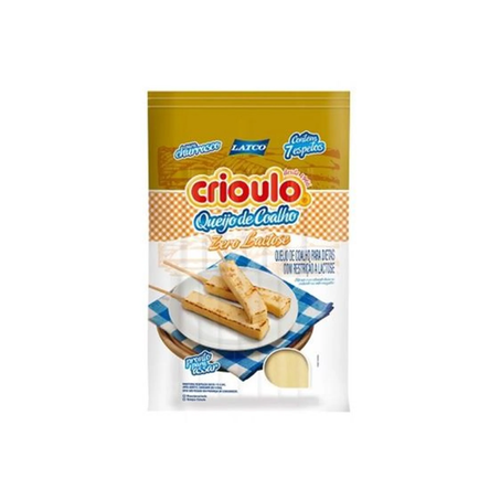 QUEIJO COALHO CRIOULO  ZERO LACTOSE PALITO KG