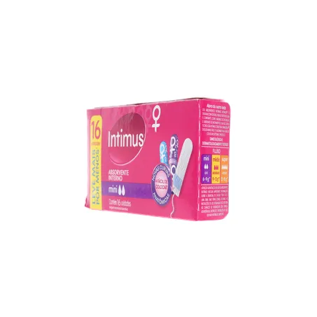 Absorvente Interno Intimus Mini Leve 16 Pague 15 Unidades 360-6