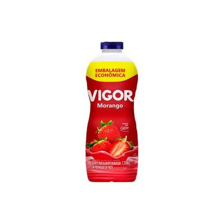 Iogurte vigor morango embalagem economica 1.150kg