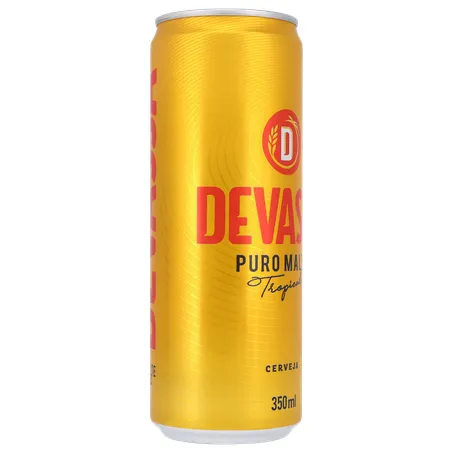 Cerveja Lager Devassa Puro Malte Tropical Lata 350ml 360-31
