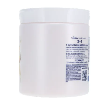 MÁSCARA TRATAMENTO DOVE 2 EM 1 NUTRIÇÃO + TRI ÓLEOS 500G 360-12