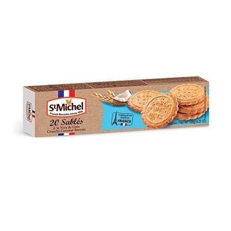 Biscoito coco 20 sables st michel 120g