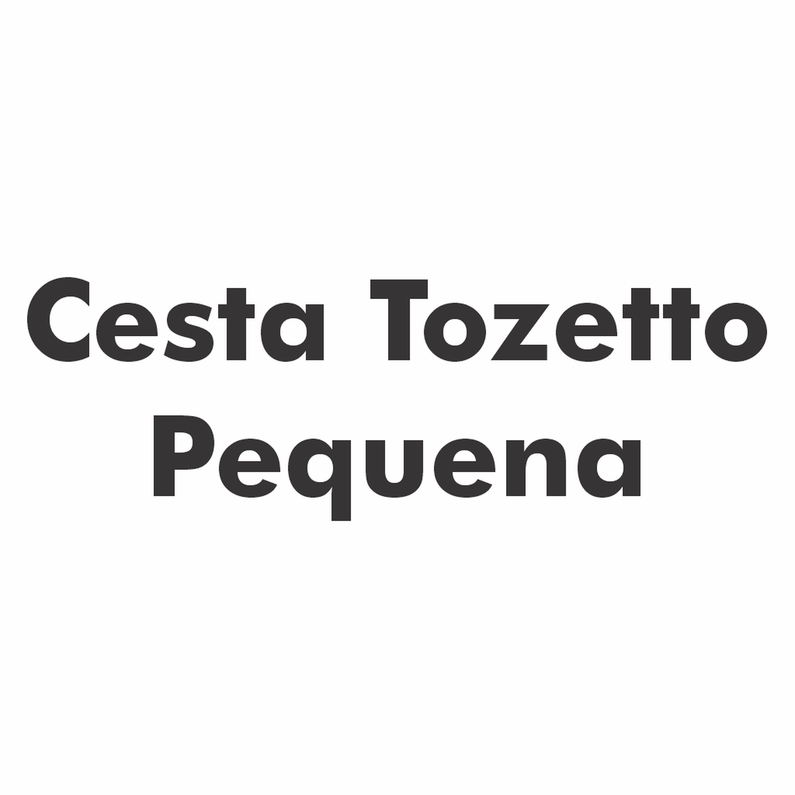 Cesta básica tozetto pequena (n°2)