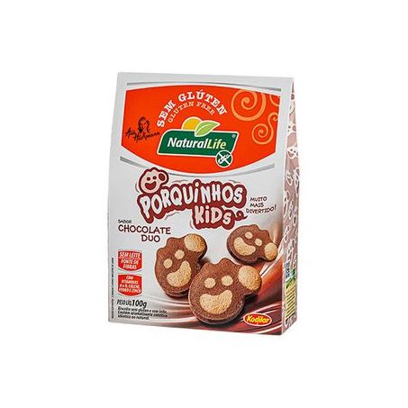 Biscoito Natural Life 100g Kids Chocolate Duo
