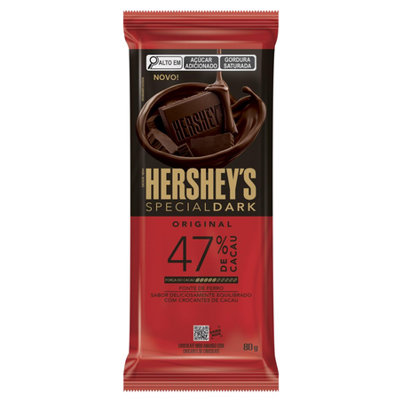 Chocolate Hersheys 80g - Special Dark - 47% Cacau