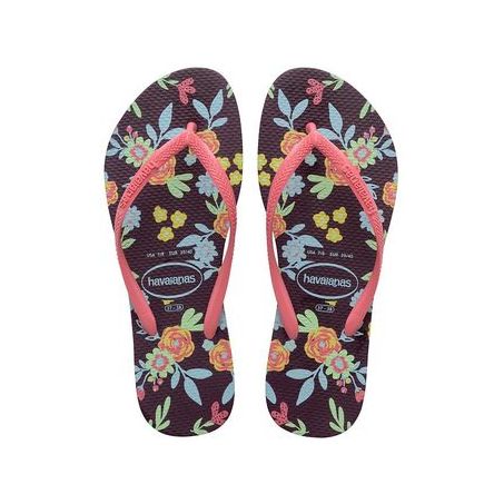 SAND HAV SLIM ROMANCE BEGE PALHA/VERMELHO 39/40