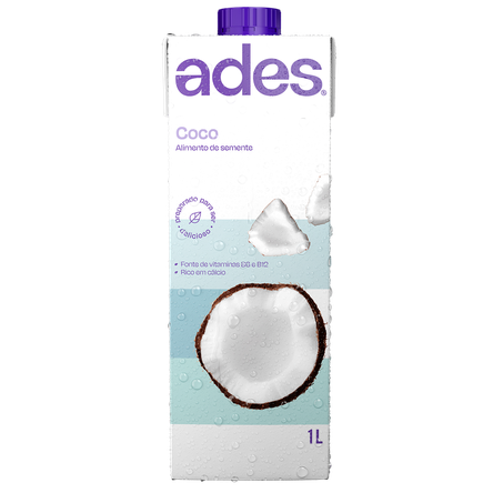 Bebida à Base de Coco Ades Caixa 1l