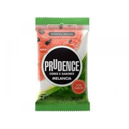 PRESERVATIVO PRUDENCE SABOR MELANCIA C/3UN