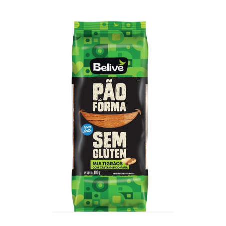 Pao forma belive multigraos s/g 400g