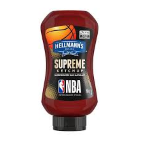 Ketchup hellmanns 390g supreme