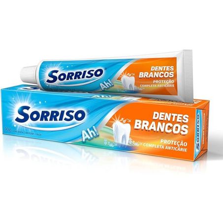 Creme dental sorriso dentes brancos 90g