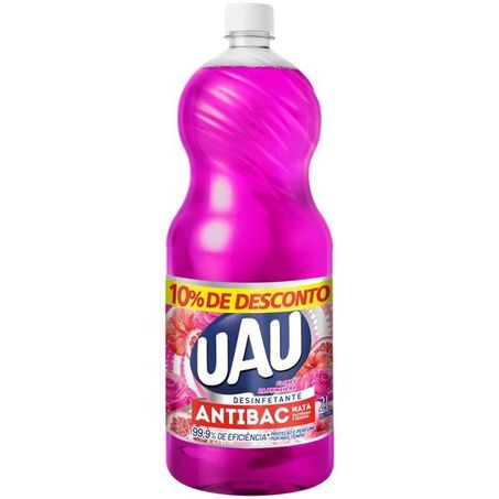 Desinfetante Uau Antibac Flores Da Primavera Frasco 2l 
 