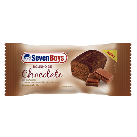 Bolo Seven Boys 30G Chocolate