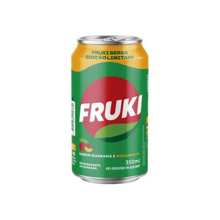 Fruki 350ml lata guar bergamota