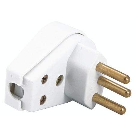 Plugue Angular 2P   T 20a 25v