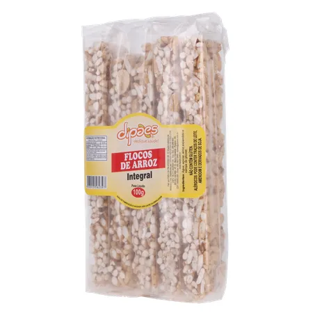 Flocos de arroz dipaes integral 100g 360-3