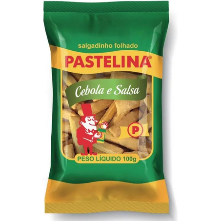SALGADINHO PASTELINA CEBOLA/SALSA 100G