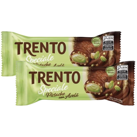 CHOCOLATE TRENTO 26G SPECIALE AVELA PISTACHE