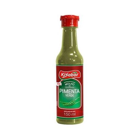 MOLHO PIMENTA KISABOR VERDE 150ML