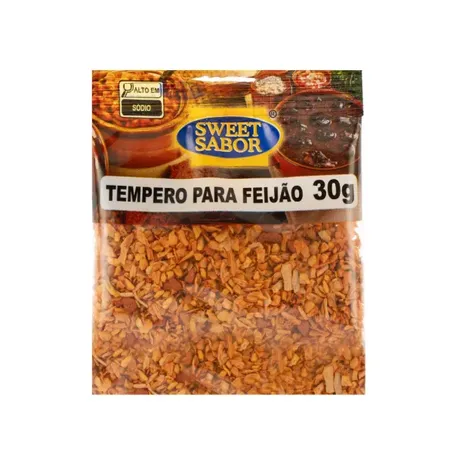 Tempero Sweet Sabor 30g Feijao