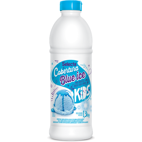 Cobertura Sorvete Blue Ice Selecta Kids 300g