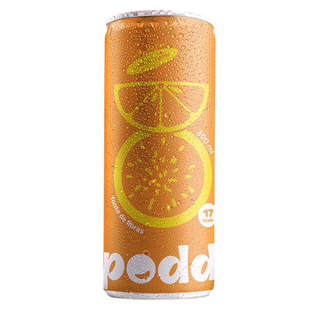 REFRESCO LARANJA CITRUS 300 ML - PODDI