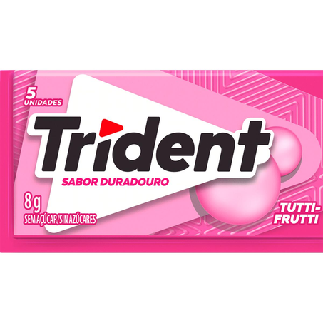Chiclete Trident 8g - Tutti Frutti