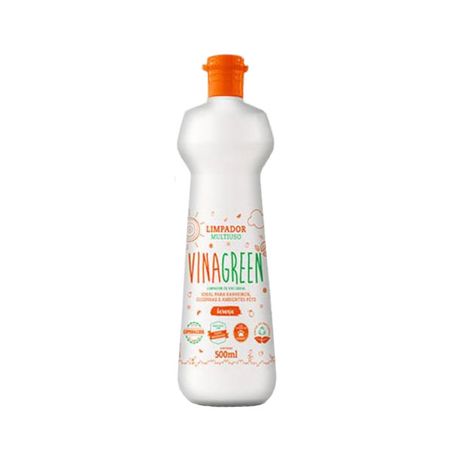 LIMP MULTI VINAGREEN 500ML LARANJA