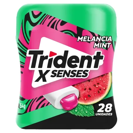 Goma de Mascar Trident Melancia Mint  28un