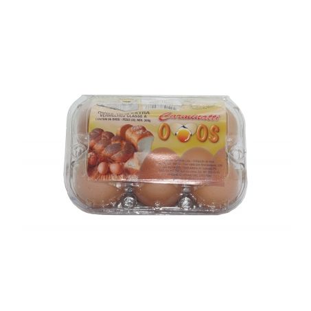 Ovos cantu vermelho jumbo 10un
