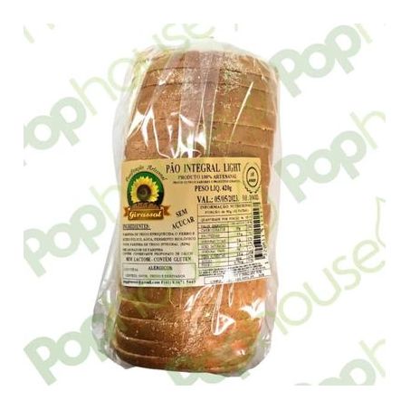 PAO INTEGRAL LIGTH GIRASSOL 420GRS