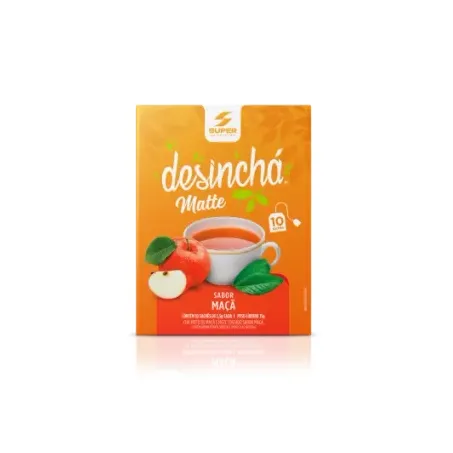 DESINCHÁ MATE SABOR MAÇÃ - 10 SACHÊS