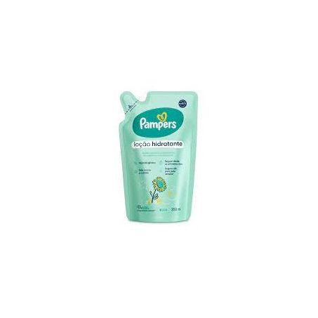 Loçao Hidr.Pampers 350ml Refil Hipoalergenico